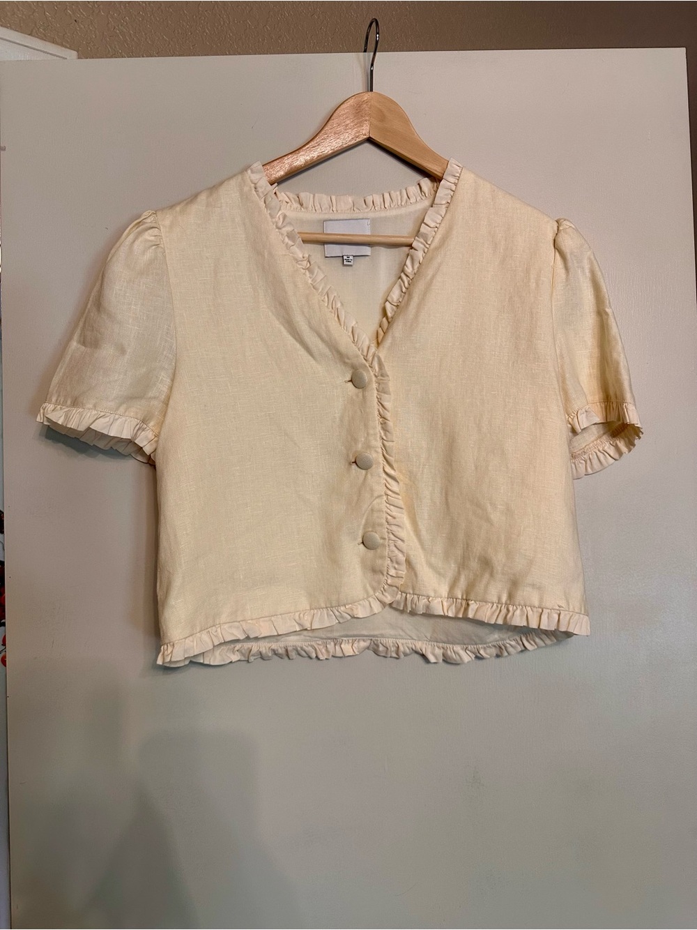 Reformation Bess Linen Top - Picture 6 of 7
